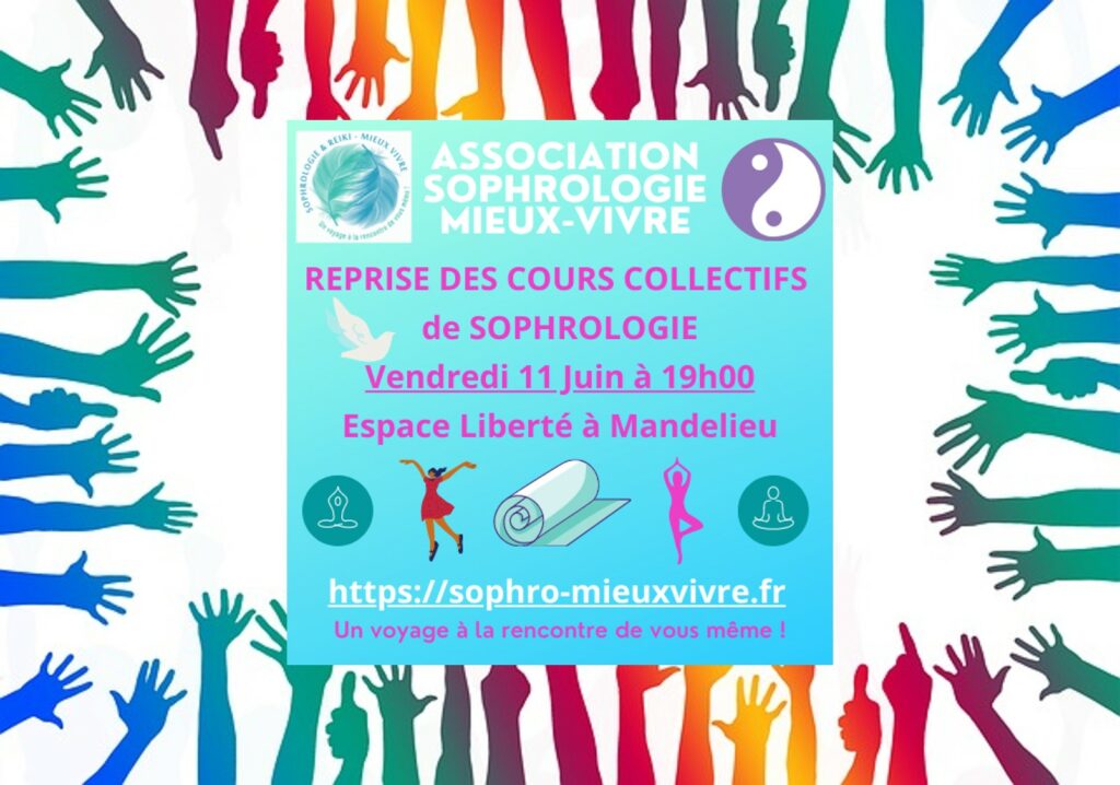 Séances collectives de Sophrologie à Mandelieu