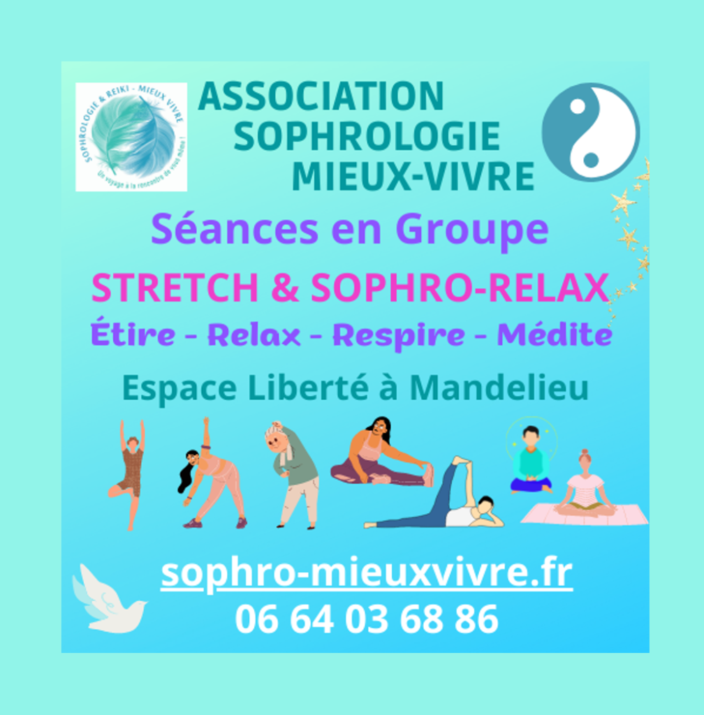 Cours Strech et Sophro Relax - Mandelieu